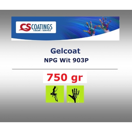 Gelcoat NPG Wit 903P / 750 gr